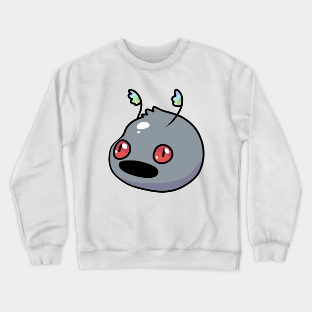 Mothman Head Crewneck Sweatshirt by ziodynes098